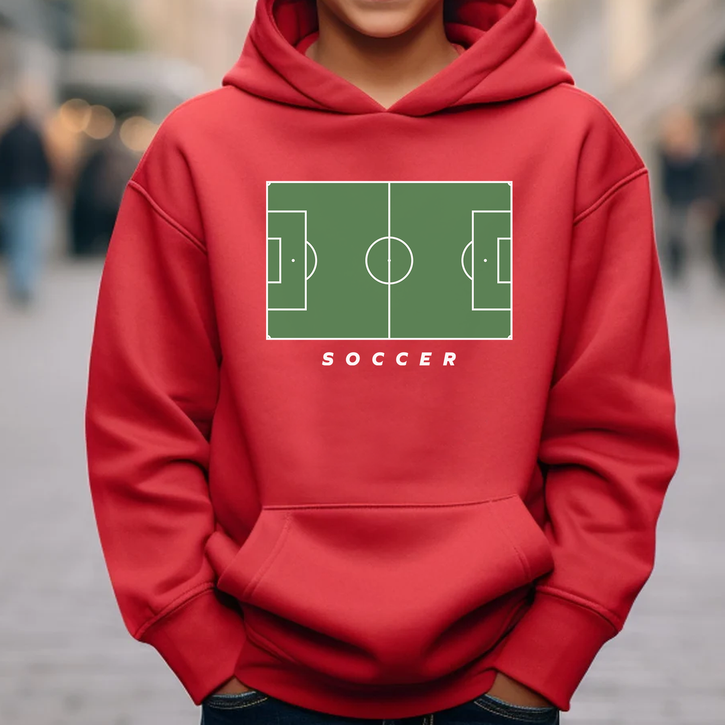 Soccer Hoodie, Youth
